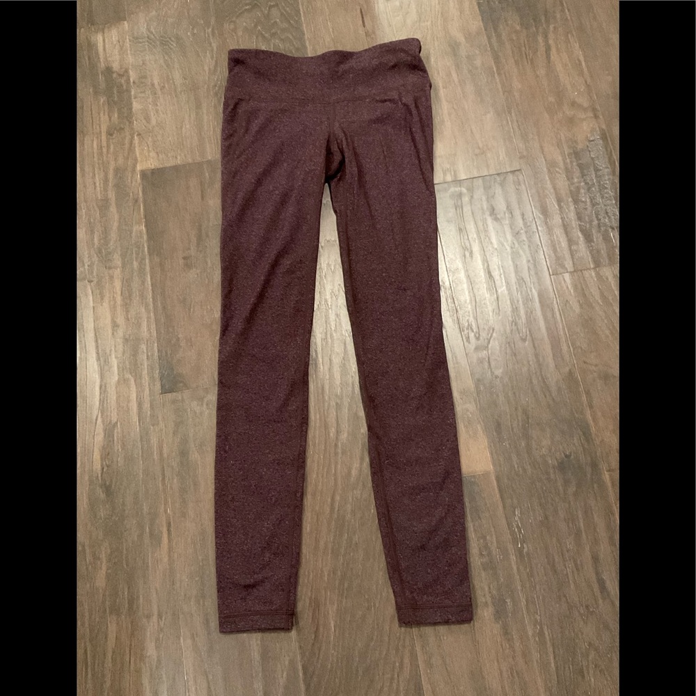 Gap Factory Gapfit Basic Leggings, Grape Heather, Size XS.